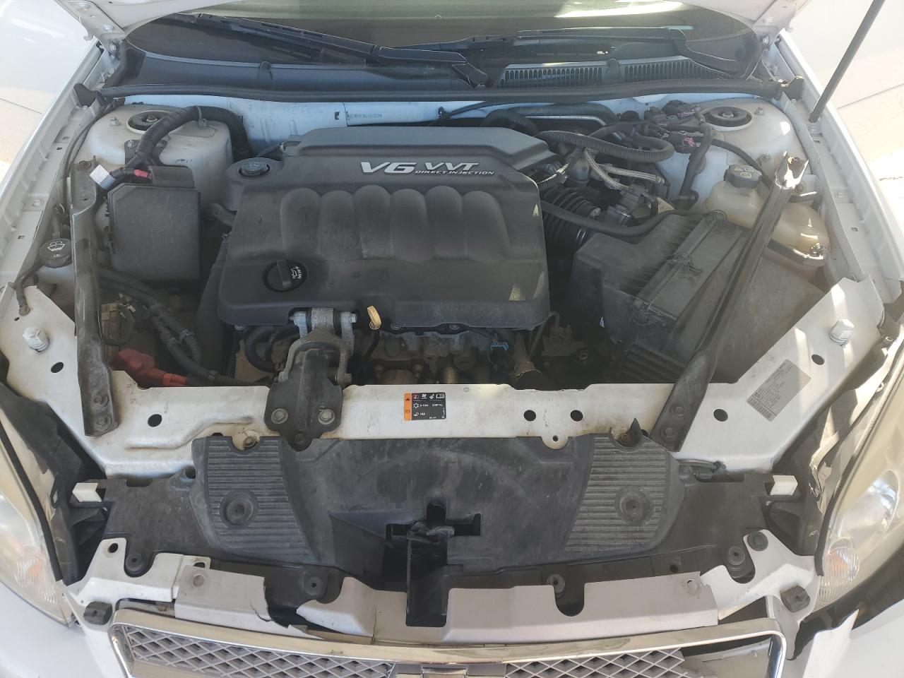 2012 Chevrolet Impala Lt White vin: 2G1WB5E36C1111075