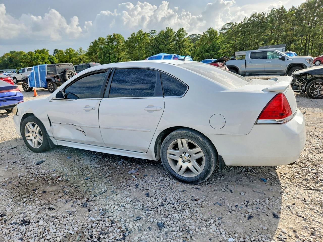2012 Chevrolet Impala Lt Белый vin: 2G1WB5E36C1116597