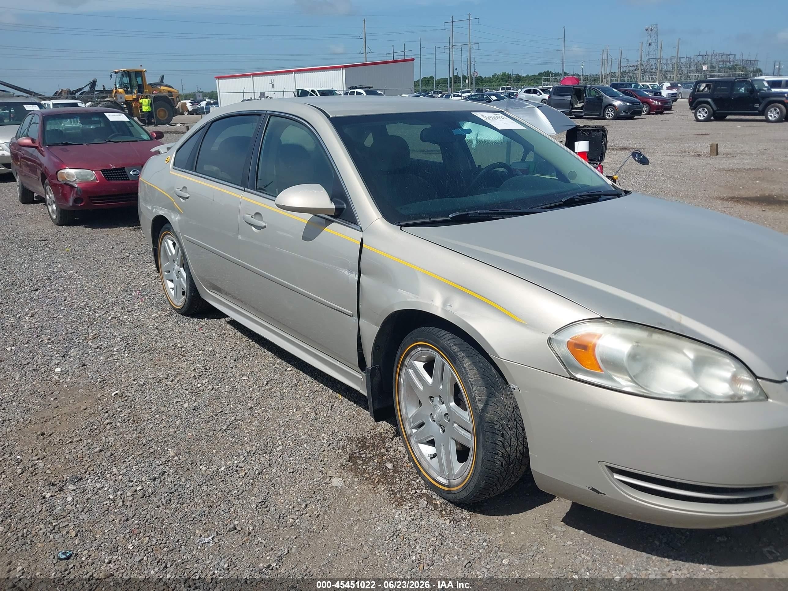 2012 Chevrolet Impala Lt Tan vin: 2G1WB5E36C1181451