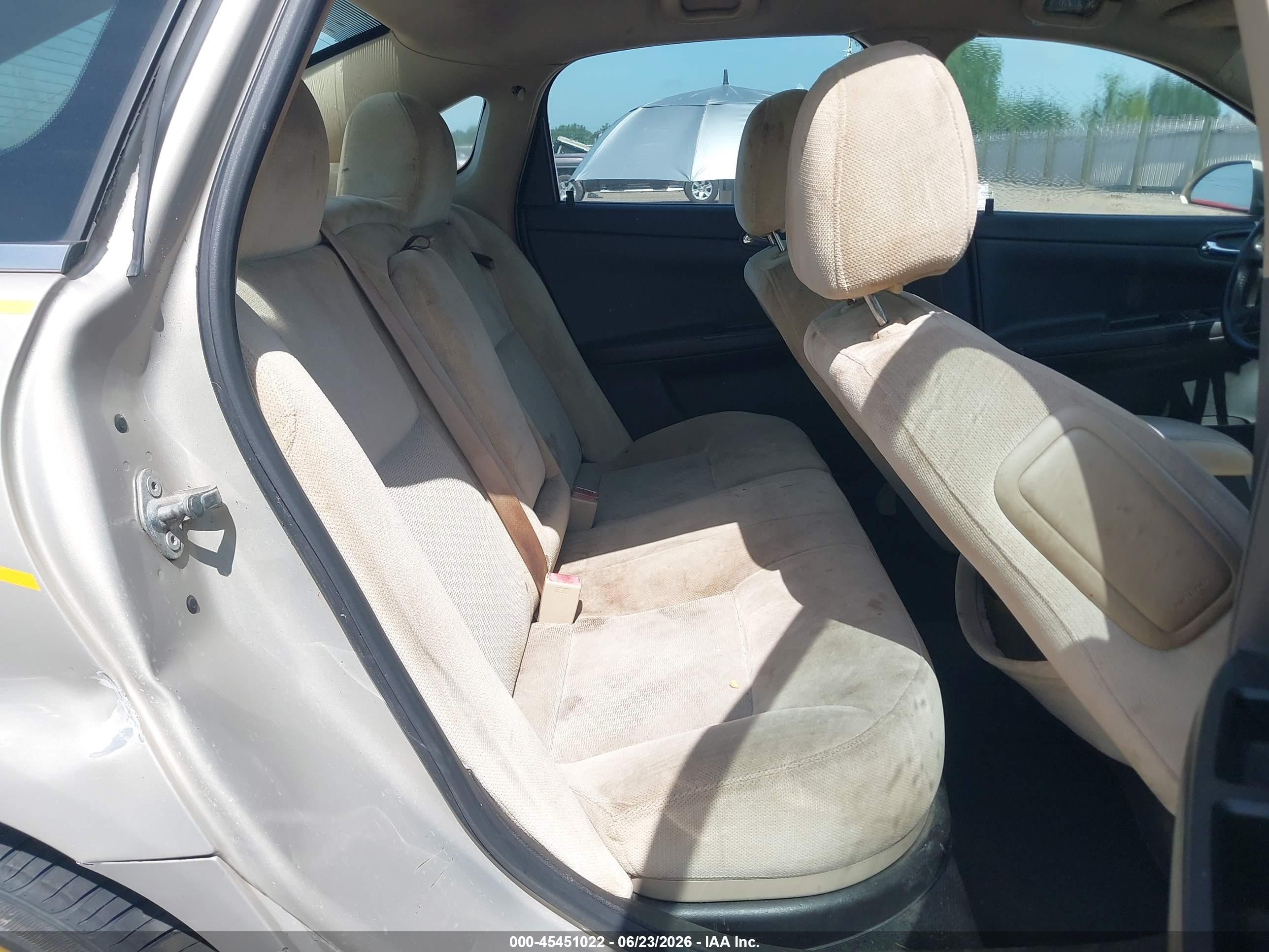 2012 Chevrolet Impala Lt Tan vin: 2G1WB5E36C1181451