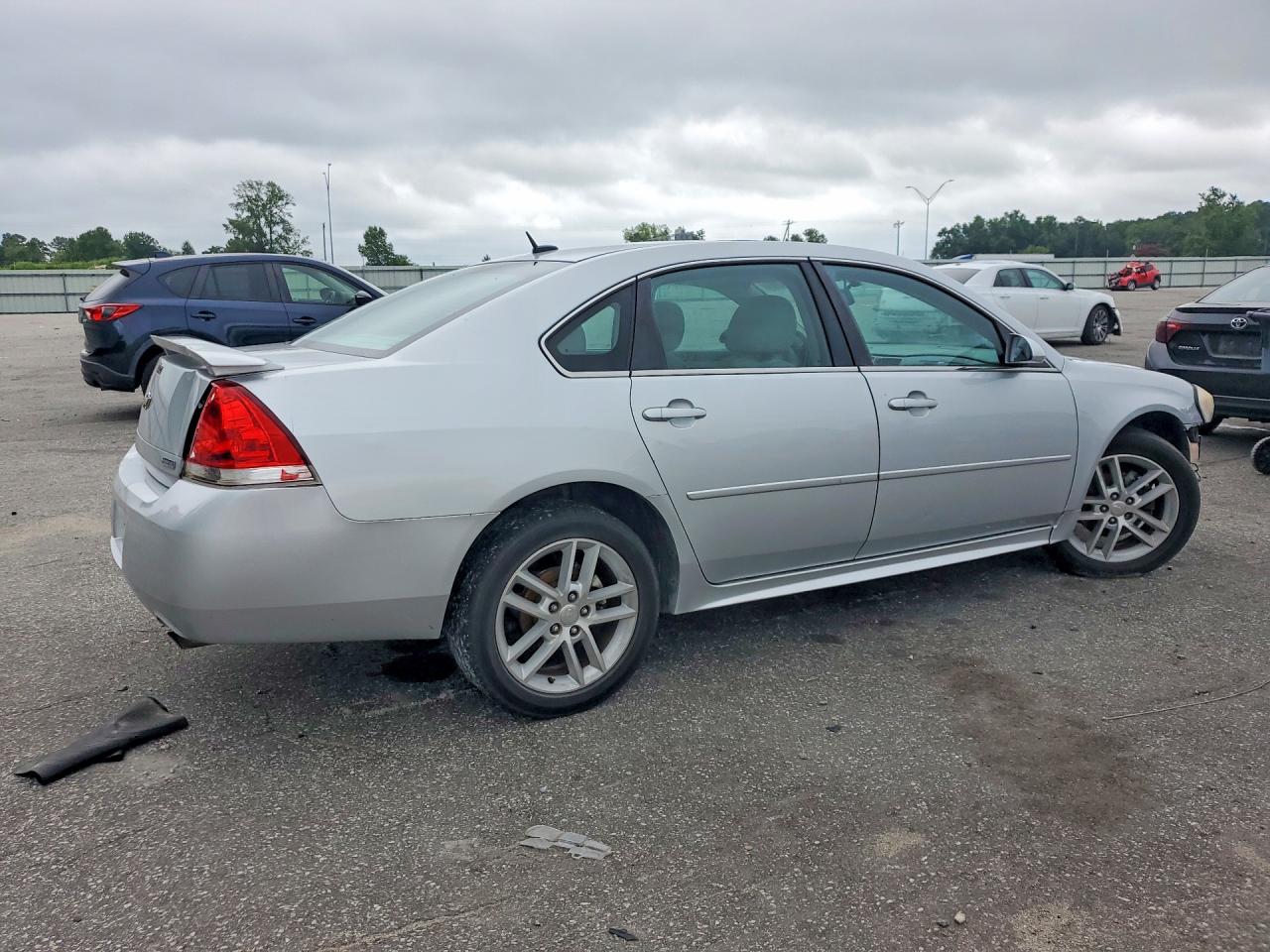 2012 Chevrolet Impala Lt Silver vin: 2G1WB5E36C1183197