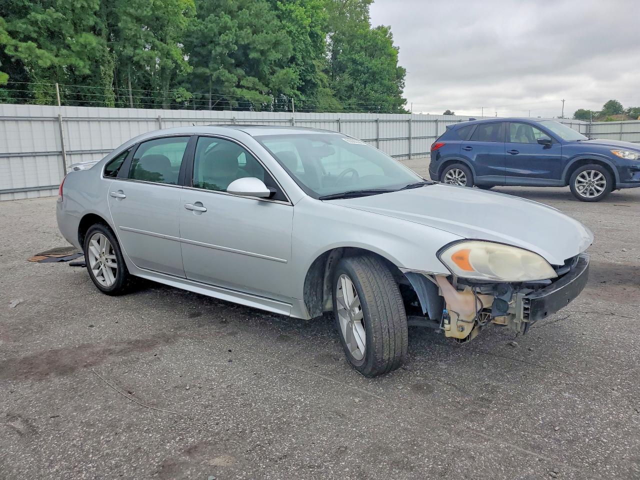 2012 Chevrolet Impala Lt Silver vin: 2G1WB5E36C1183197