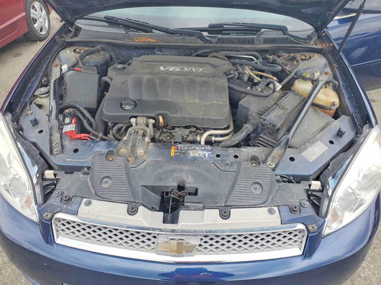 2012 Chevrolet Impala Lt Blue vin: 2G1WB5E36C1188268