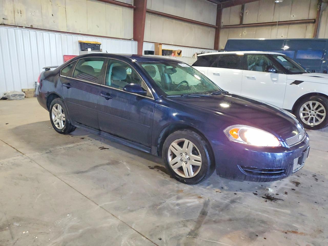 2012 Chevrolet Impala Lt Blue vin: 2G1WB5E36C1209717