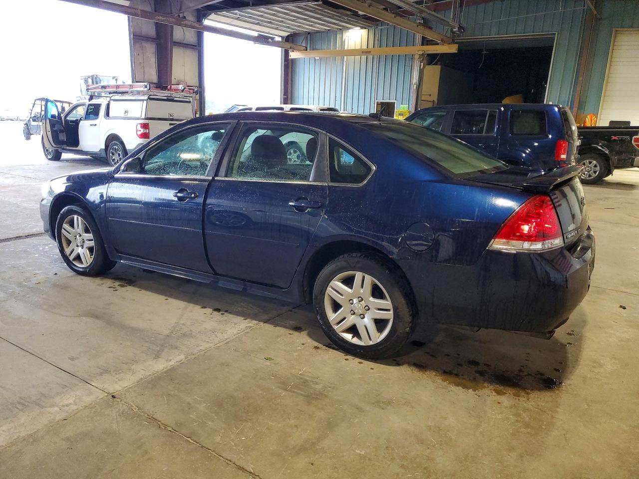 2012 Chevrolet Impala Lt Blue vin: 2G1WB5E36C1209717