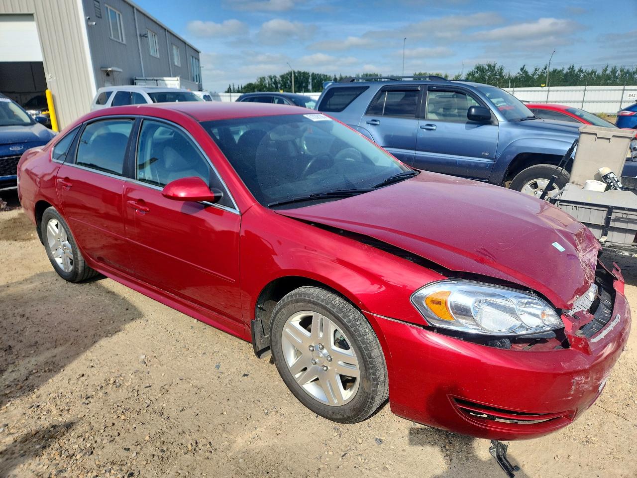 2013 Chevrolet Impala Lt Red vin: 2G1WB5E36D1169950