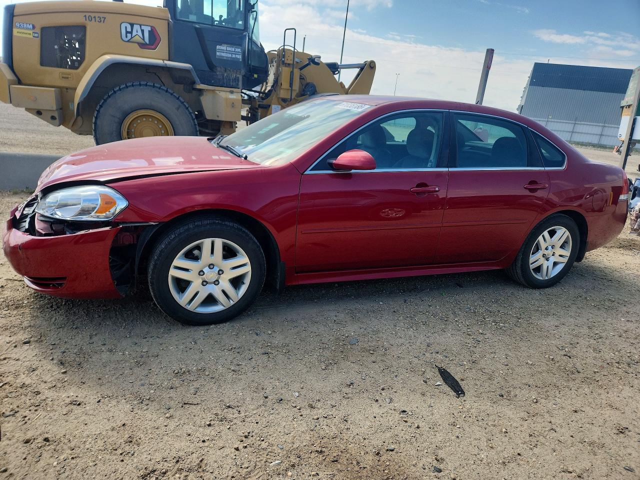 2013 Chevrolet Impala Lt Red vin: 2G1WB5E36D1169950