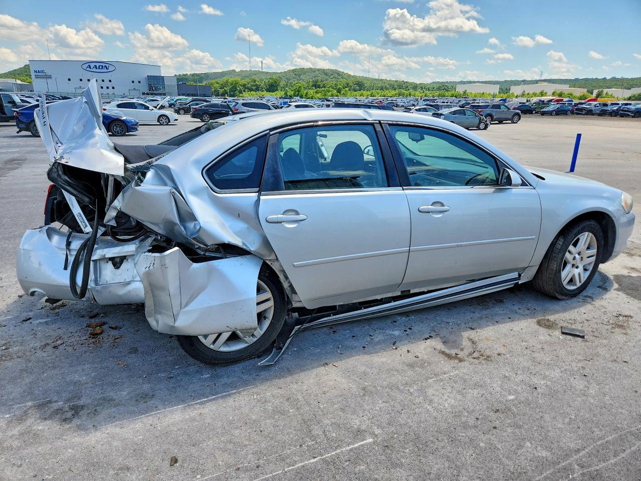 2013 Chevrolet Impala Lt Silver vin: 2G1WB5E36D1187266