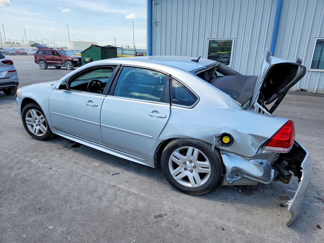 2013 Chevrolet Impala Lt Silver vin: 2G1WB5E36D1187266