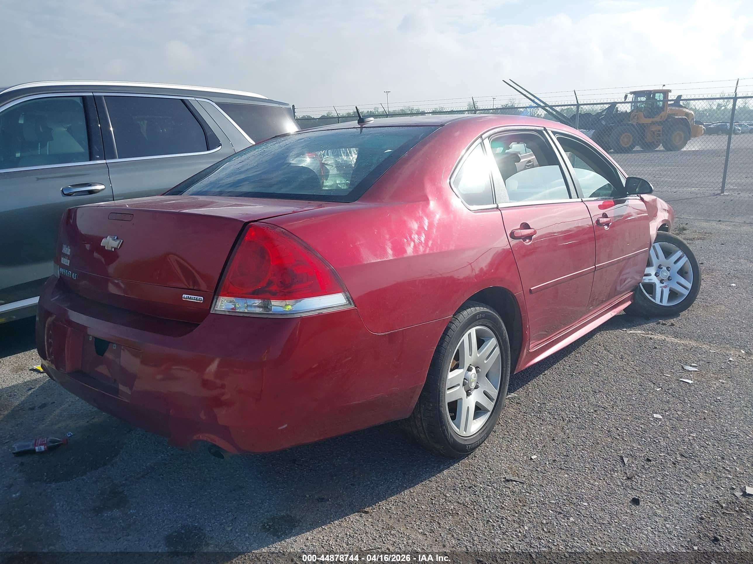 2014 Chevrolet Impala Limited Lt Red vin: 2G1WB5E36E1120166