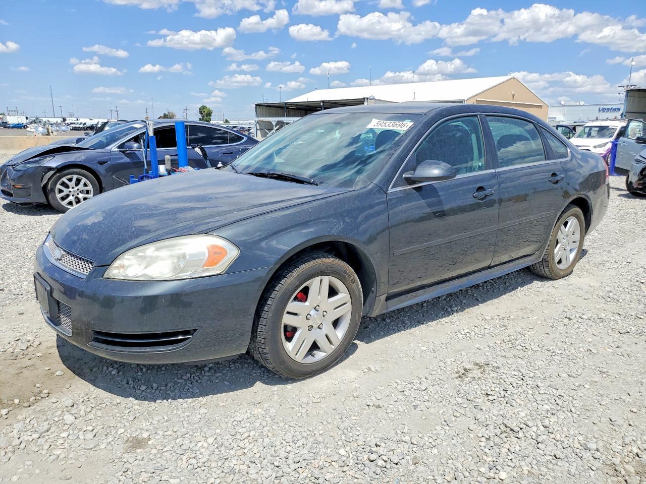 2014 Chevrolet Impala Limited Lt Charcoal vin: 2G1WB5E36E1137534