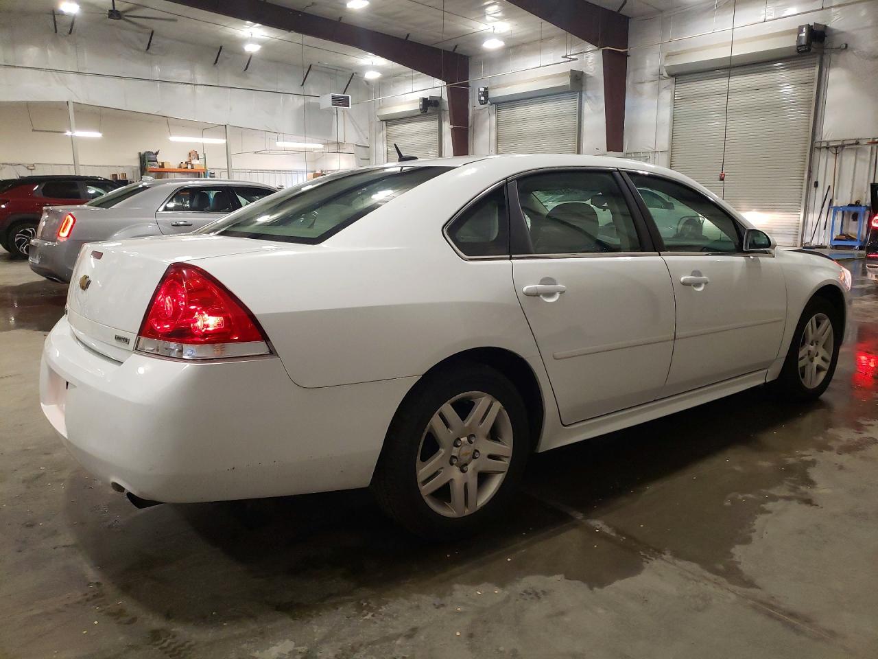 2014 Chevrolet Impala Limited Lt White vin: 2G1WB5E36E1138067