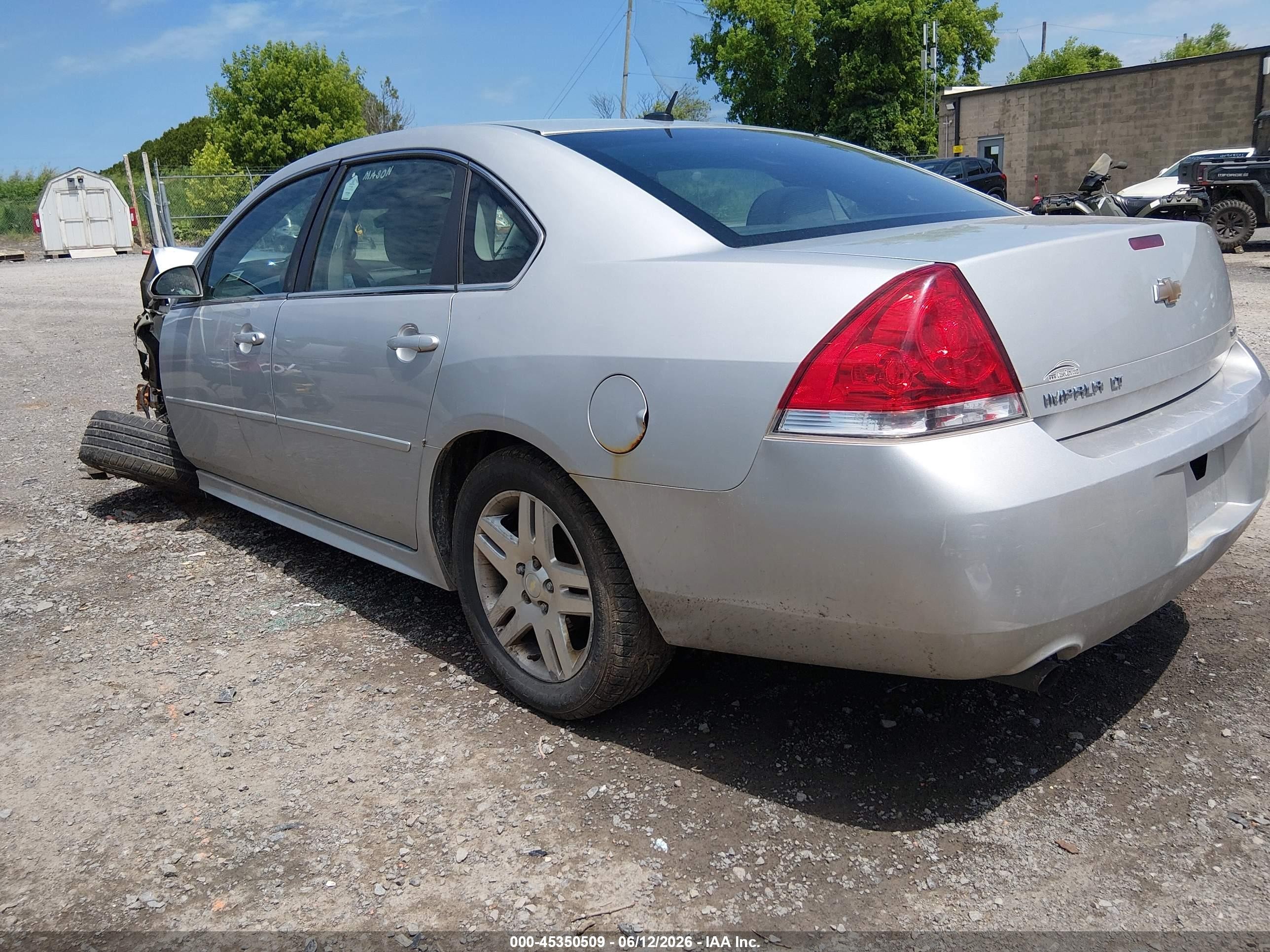 2015 Chevrolet Impala Limited Lt Silver vin: 2G1WB5E36F1122050