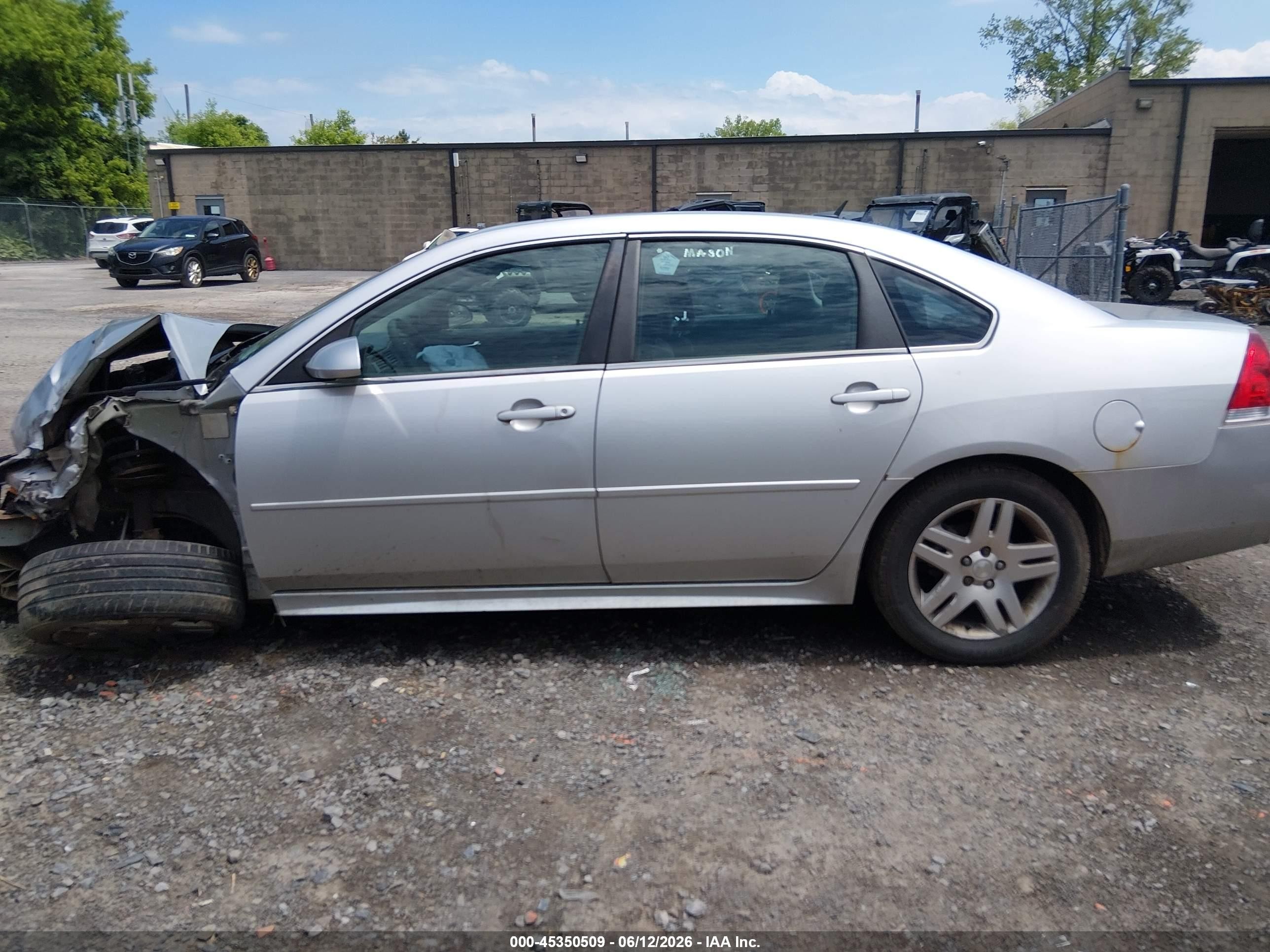 2015 Chevrolet Impala Limited Lt Silver vin: 2G1WB5E36F1122050