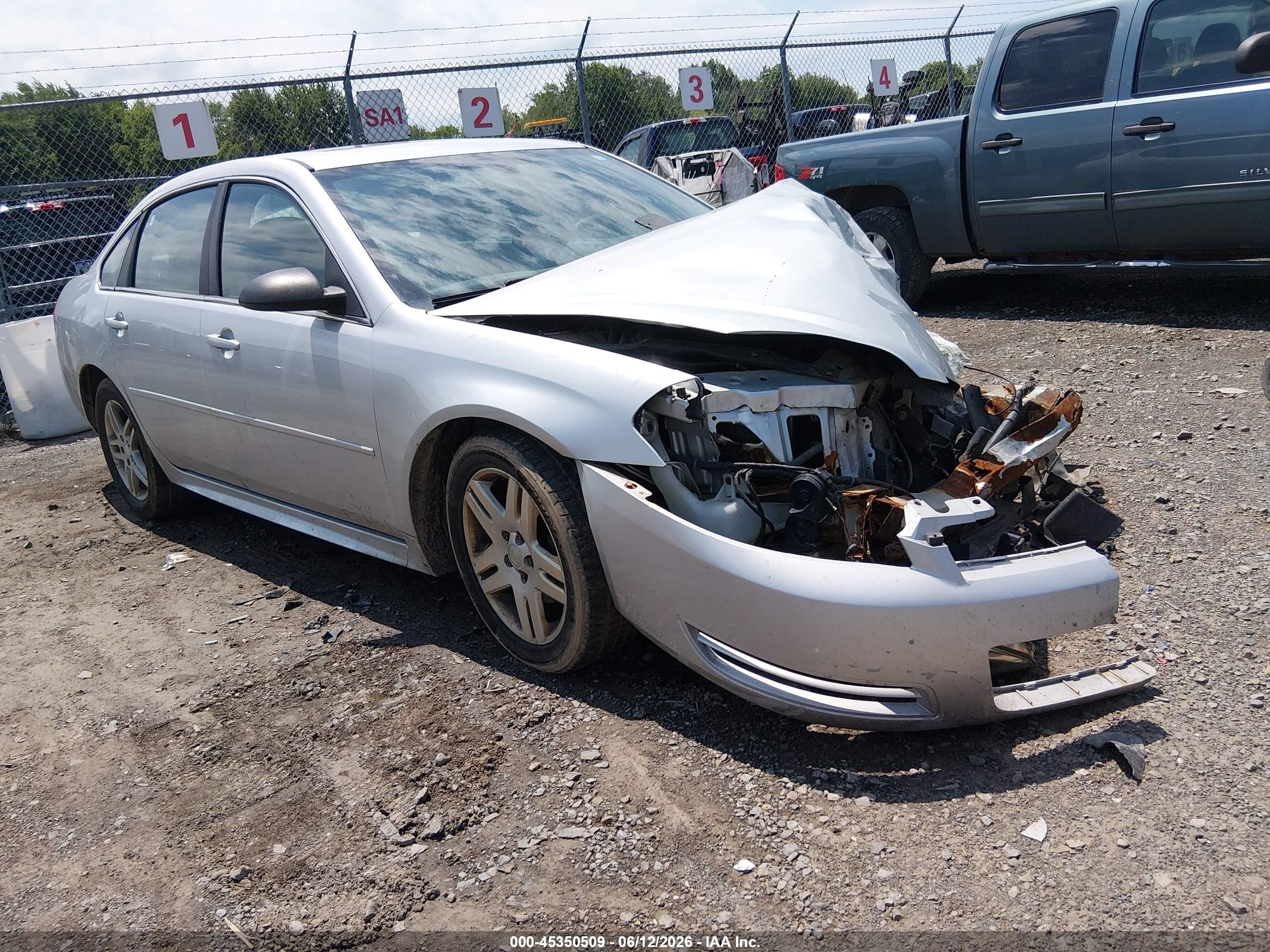 2015 Chevrolet Impala Limited Lt Silver vin: 2G1WB5E36F1122050