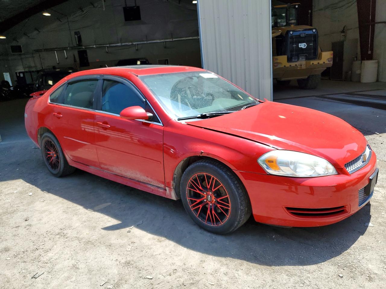 2012 Chevrolet Impala Lt Red vin: 2G1WB5E37C1125230