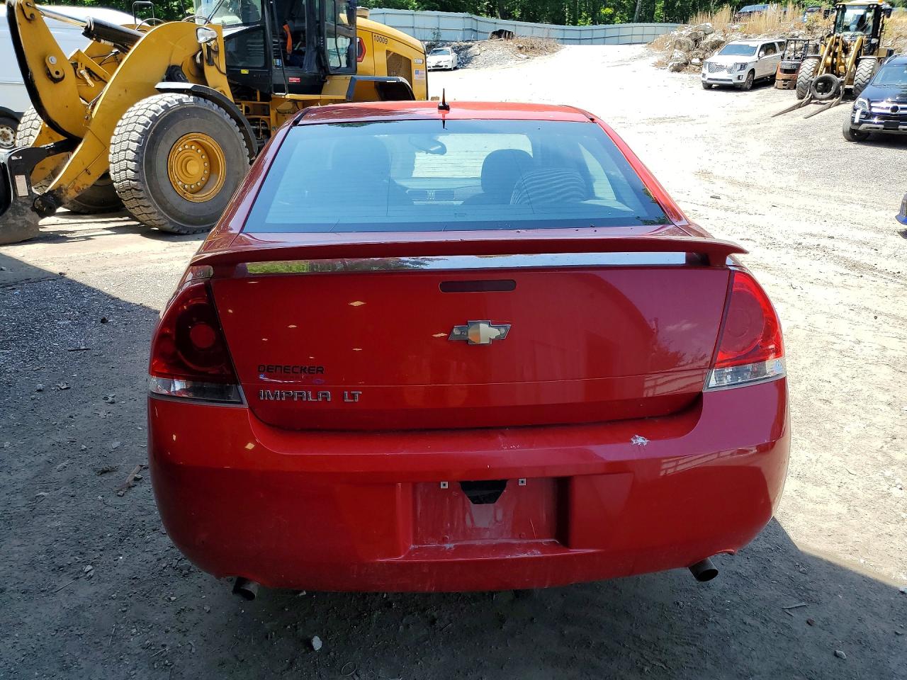 2012 Chevrolet Impala Lt Red vin: 2G1WB5E37C1125230