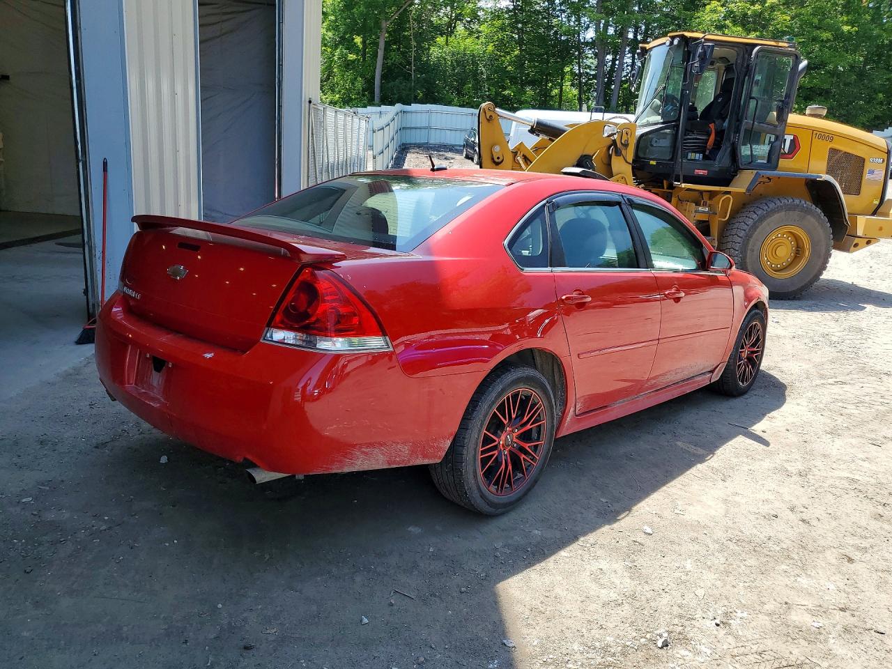 2012 Chevrolet Impala Lt Red vin: 2G1WB5E37C1125230