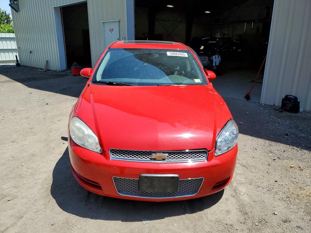 2012 Chevrolet Impala Lt Red vin: 2G1WB5E37C1125230