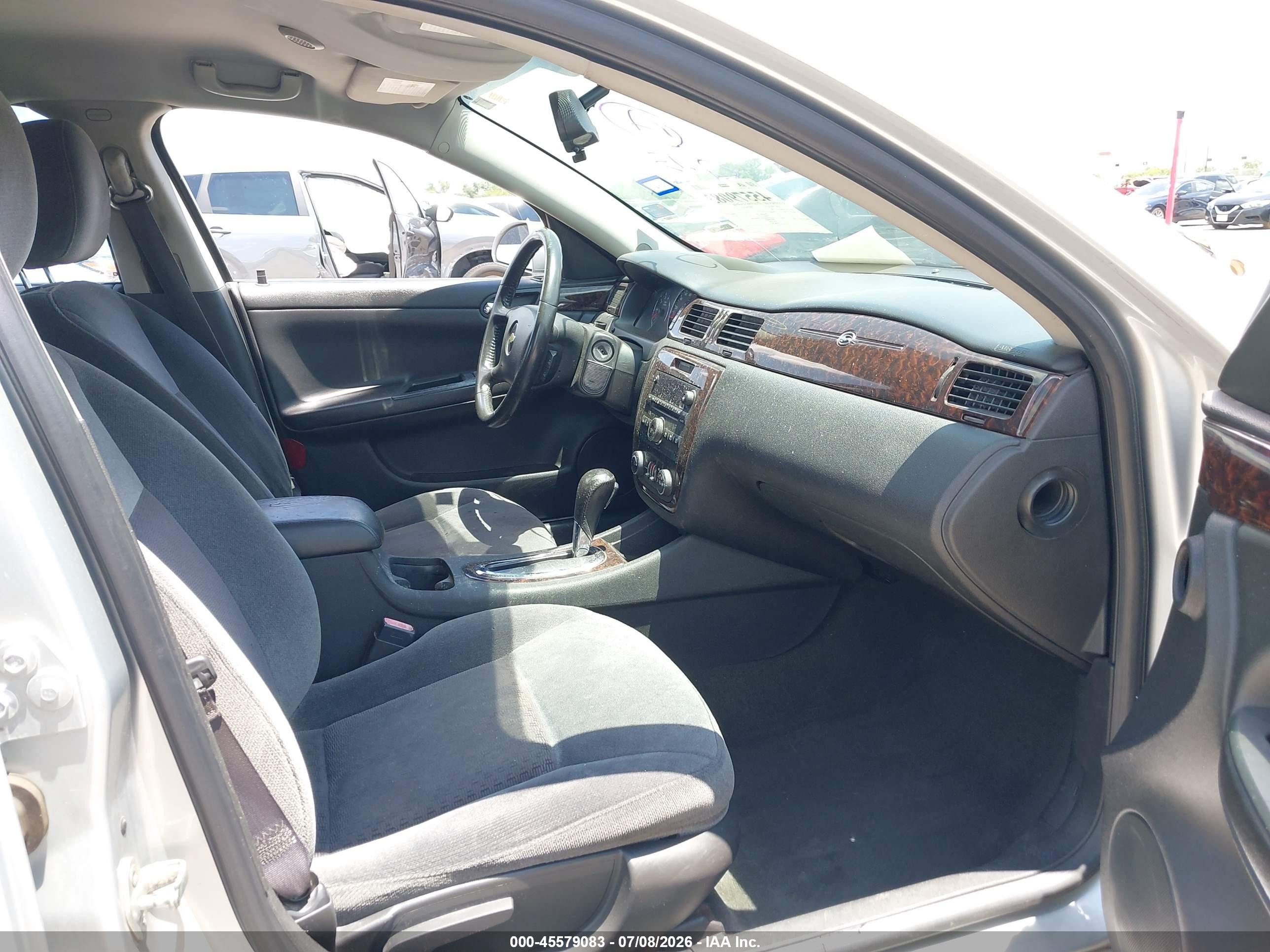 2012 Chevrolet Impala Lt Silver vin: 2G1WB5E37C1177120