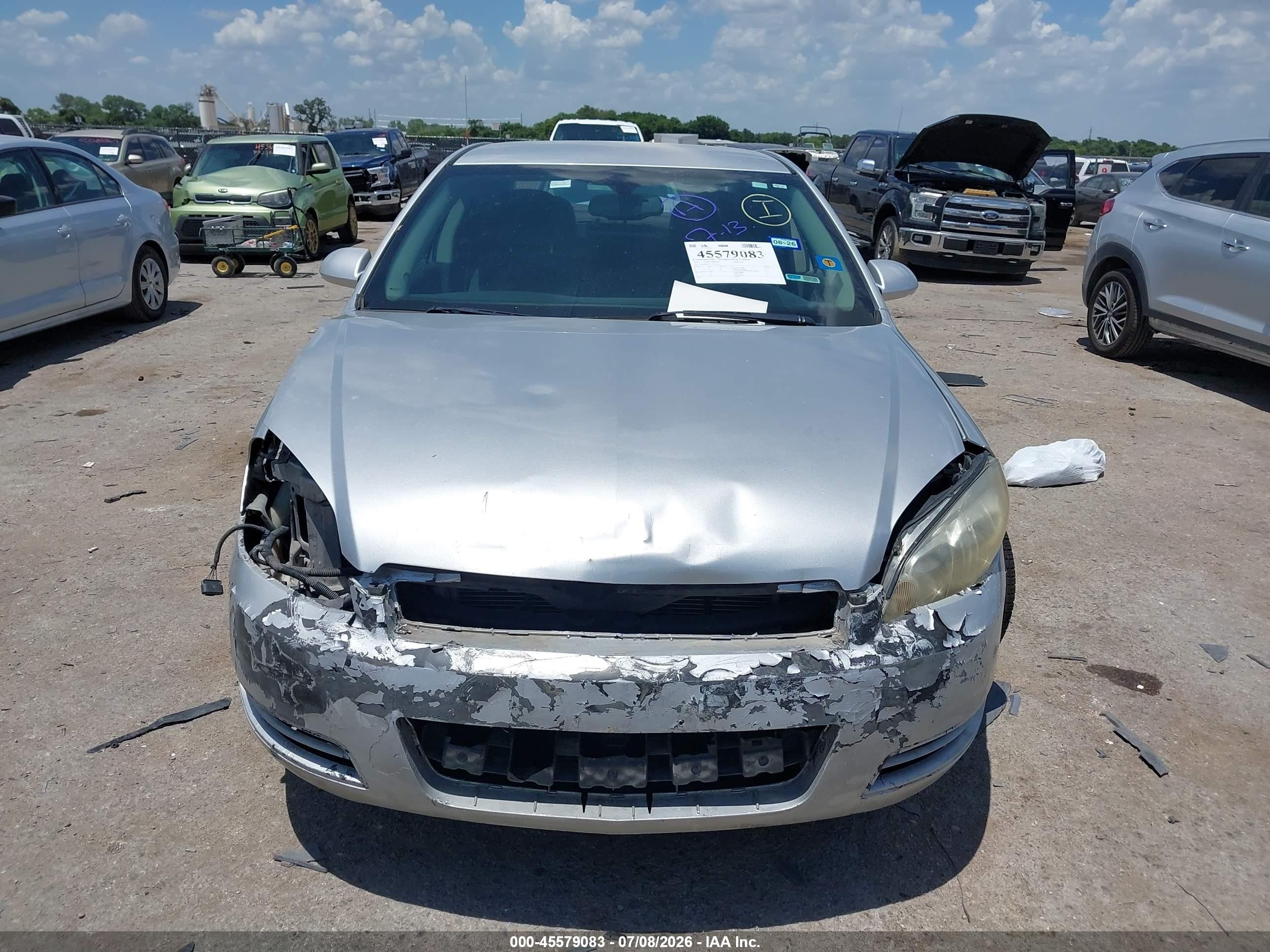 2012 Chevrolet Impala Lt Silver vin: 2G1WB5E37C1177120