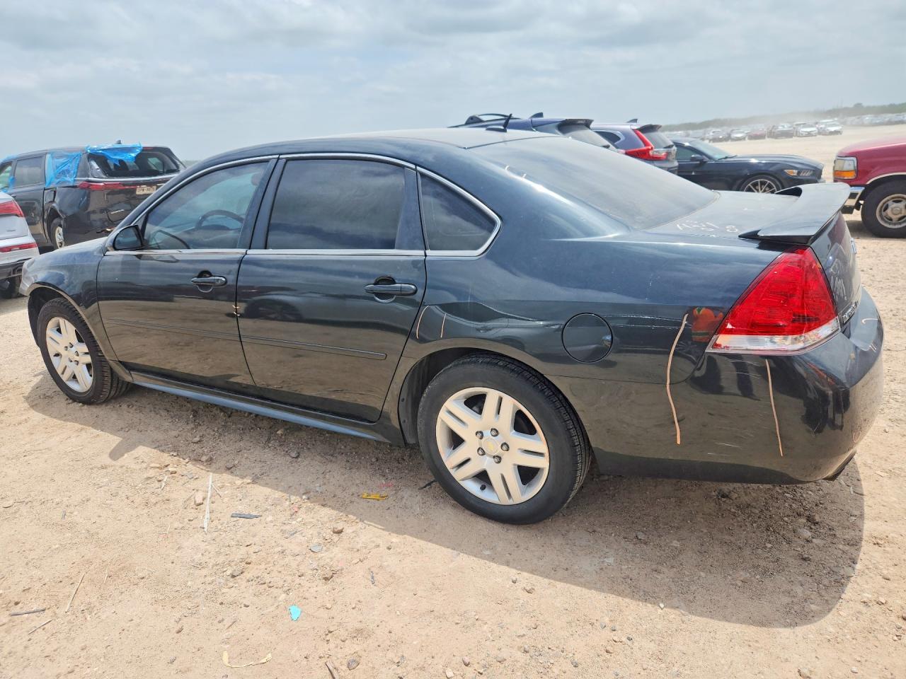 2013 Chevrolet Impala Lt Gray vin: 2G1WB5E37D1144443