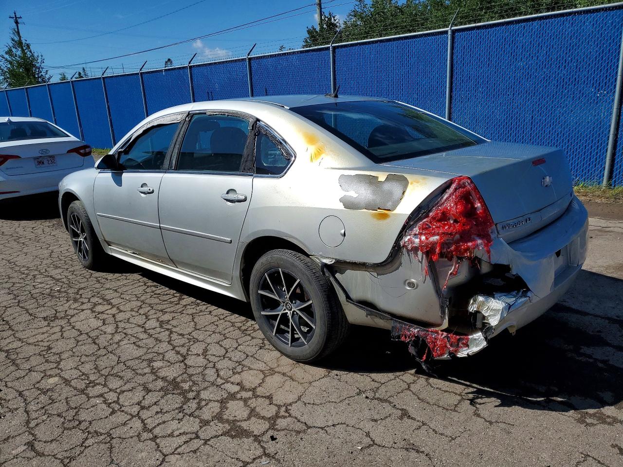2013 Chevrolet Impala Lt Silver vin: 2G1WB5E37D1160870