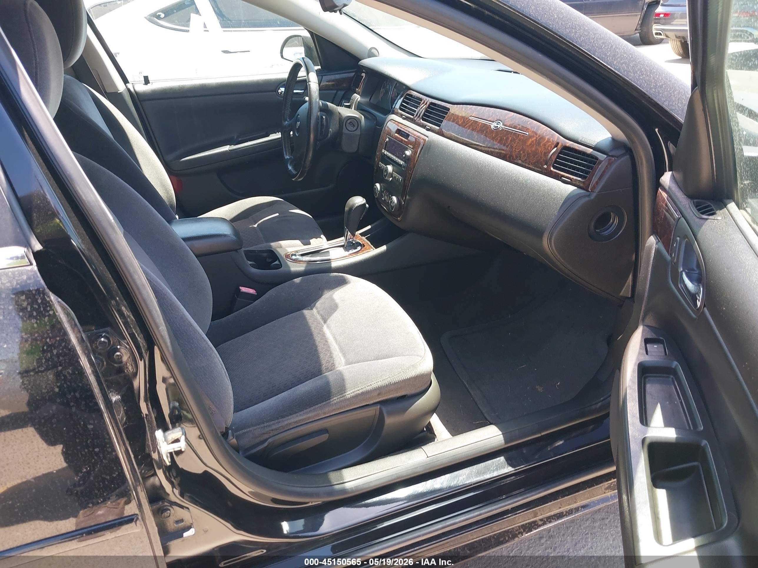 2014 Chevrolet Impala Limited Lt Black vin: 2G1WB5E37E1115235