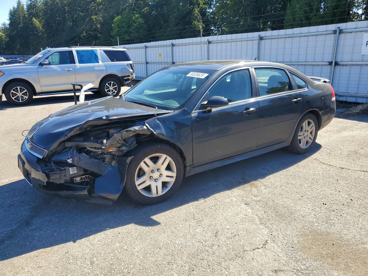 2014 Chevrolet Impala Limited Lt Black vin: 2G1WB5E37E1135257