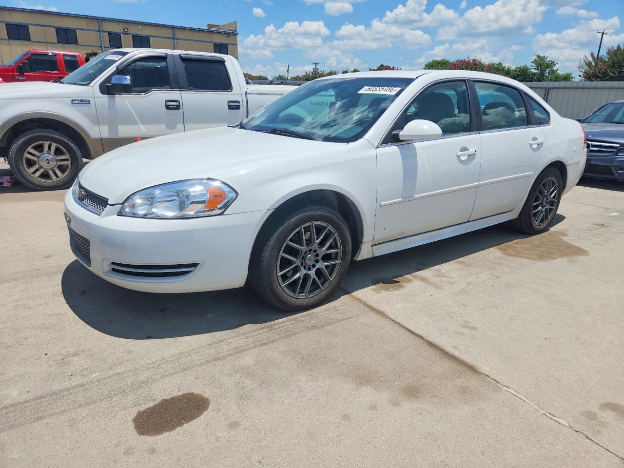 2014 Chevrolet Impala Limited Lt White vin: 2G1WB5E37E1169182