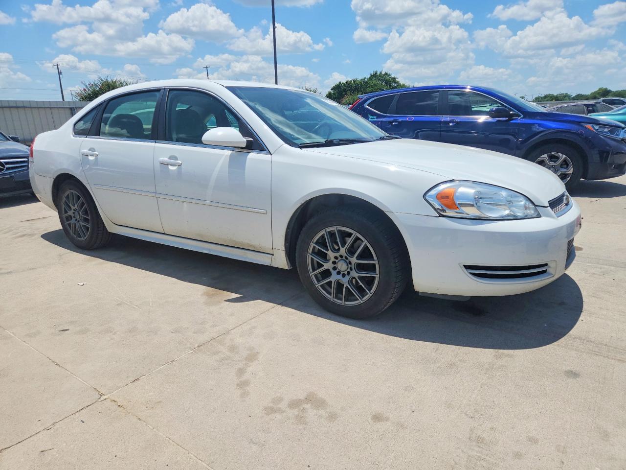 2014 Chevrolet Impala Limited Lt White vin: 2G1WB5E37E1169182