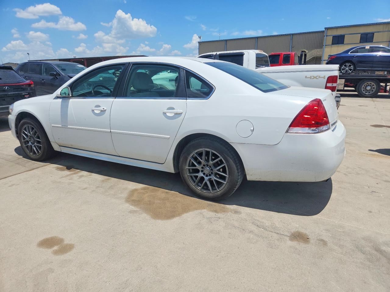 2014 Chevrolet Impala Limited Lt White vin: 2G1WB5E37E1169182