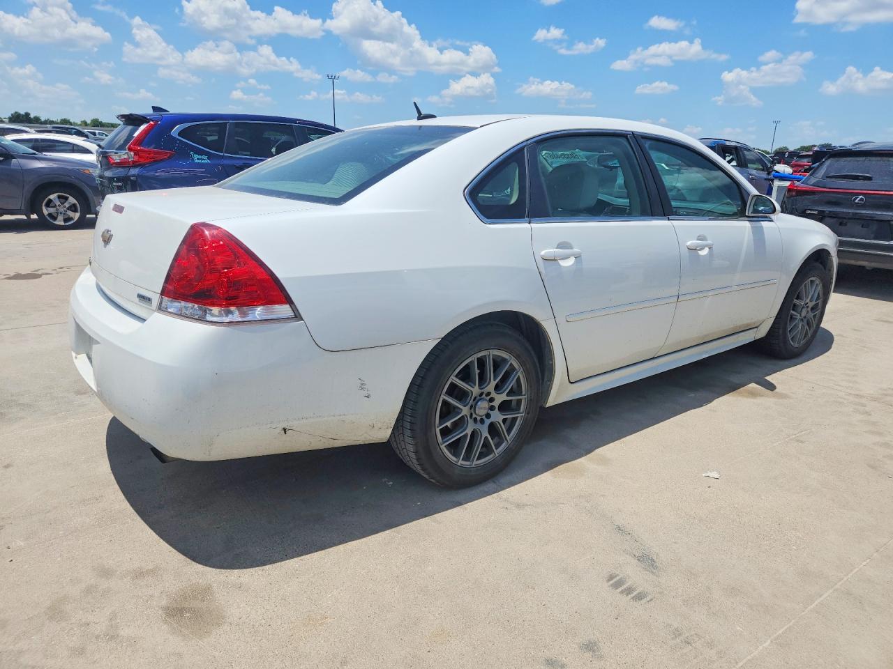 2014 Chevrolet Impala Limited Lt White vin: 2G1WB5E37E1169182