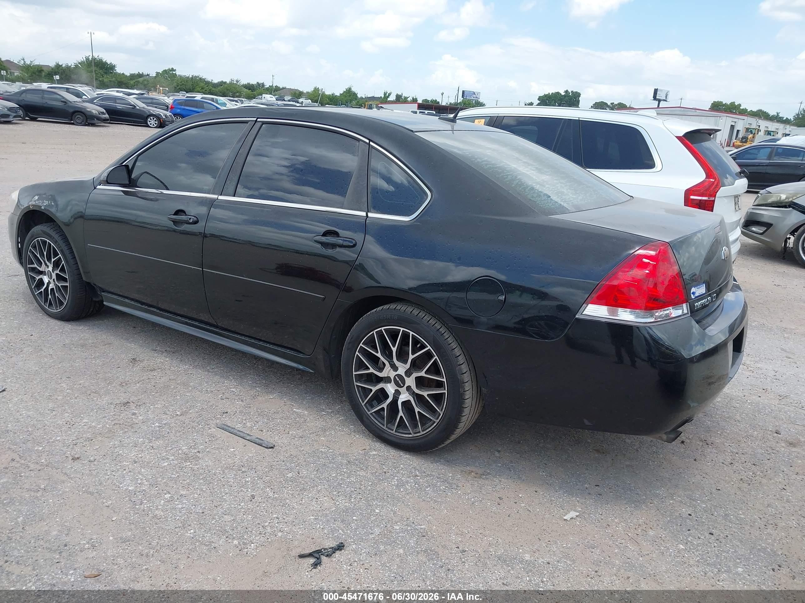 2014 Chevrolet Impala Limited Lt Черный vin: 2G1WB5E37E1183292