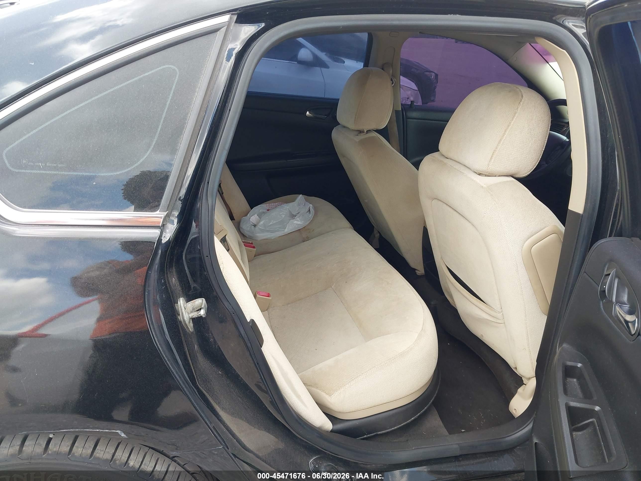 2014 Chevrolet Impala Limited Lt Черный vin: 2G1WB5E37E1183292