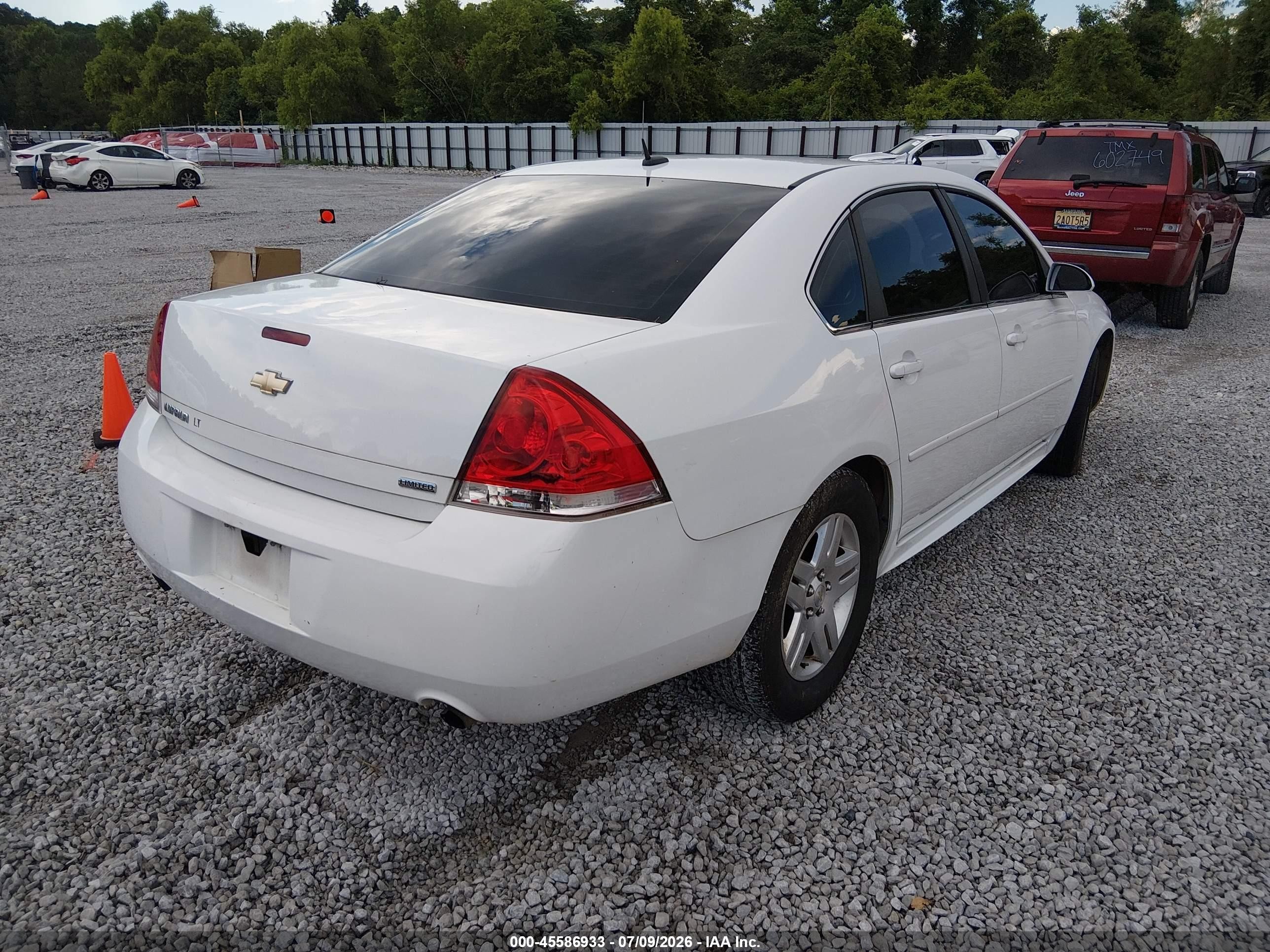 2015 Chevrolet Impala Limited Lt Белый vin: 2G1WB5E37F1121103