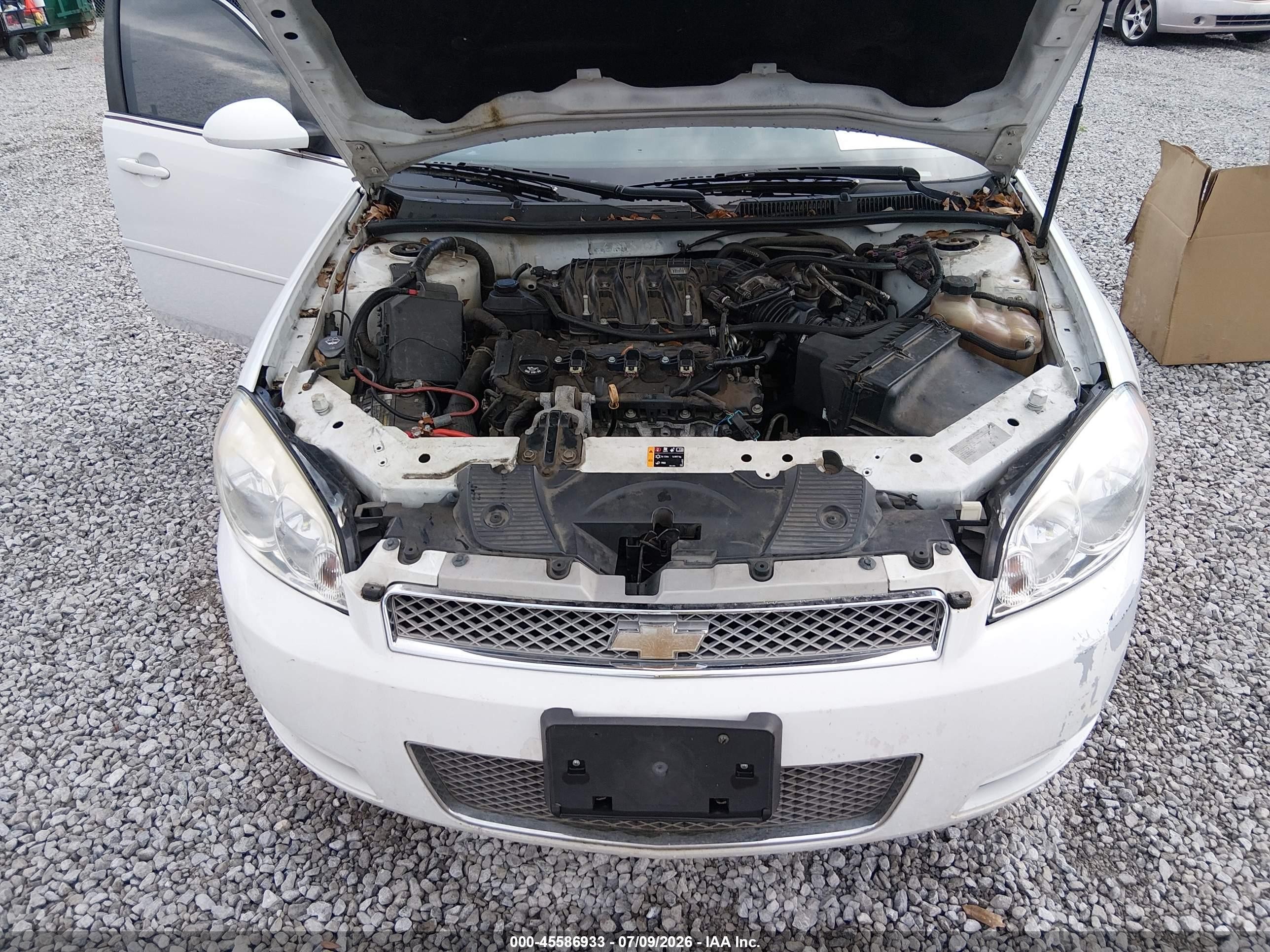 2015 Chevrolet Impala Limited Lt Белый vin: 2G1WB5E37F1121103