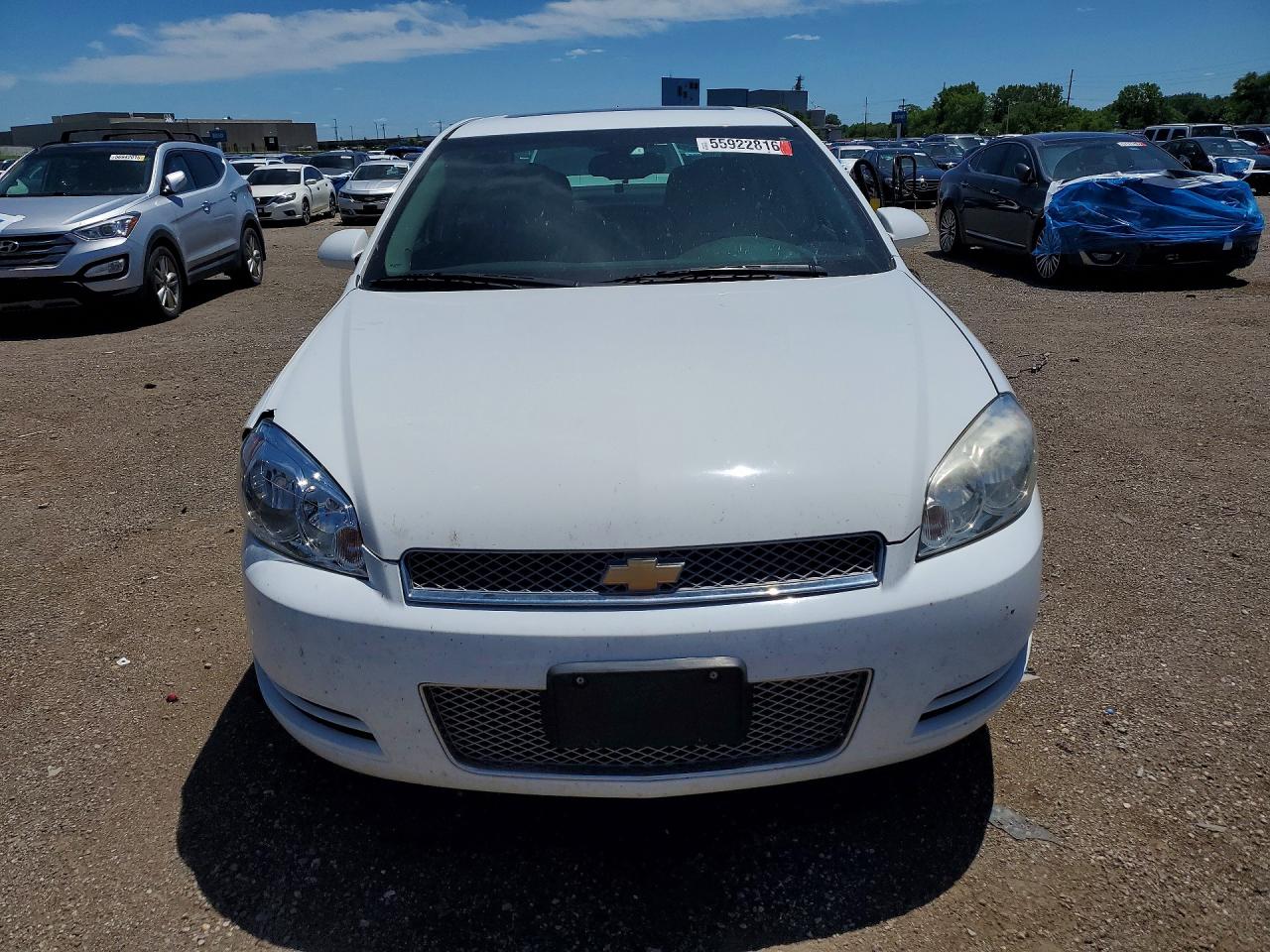 2015 Chevrolet Impala Limited Lt White vin: 2G1WB5E37F1151945