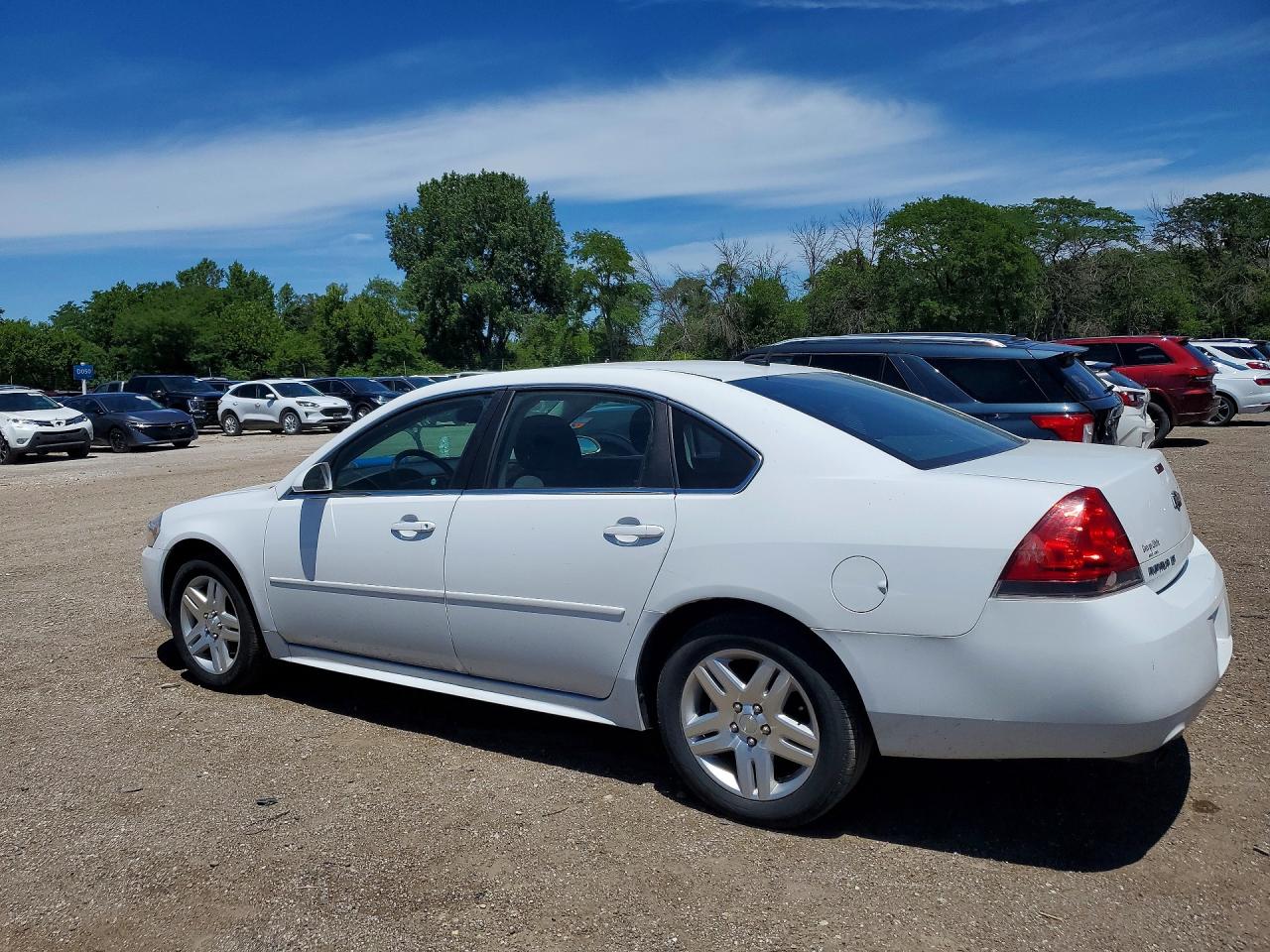 2015 Chevrolet Impala Limited Lt White vin: 2G1WB5E37F1151945