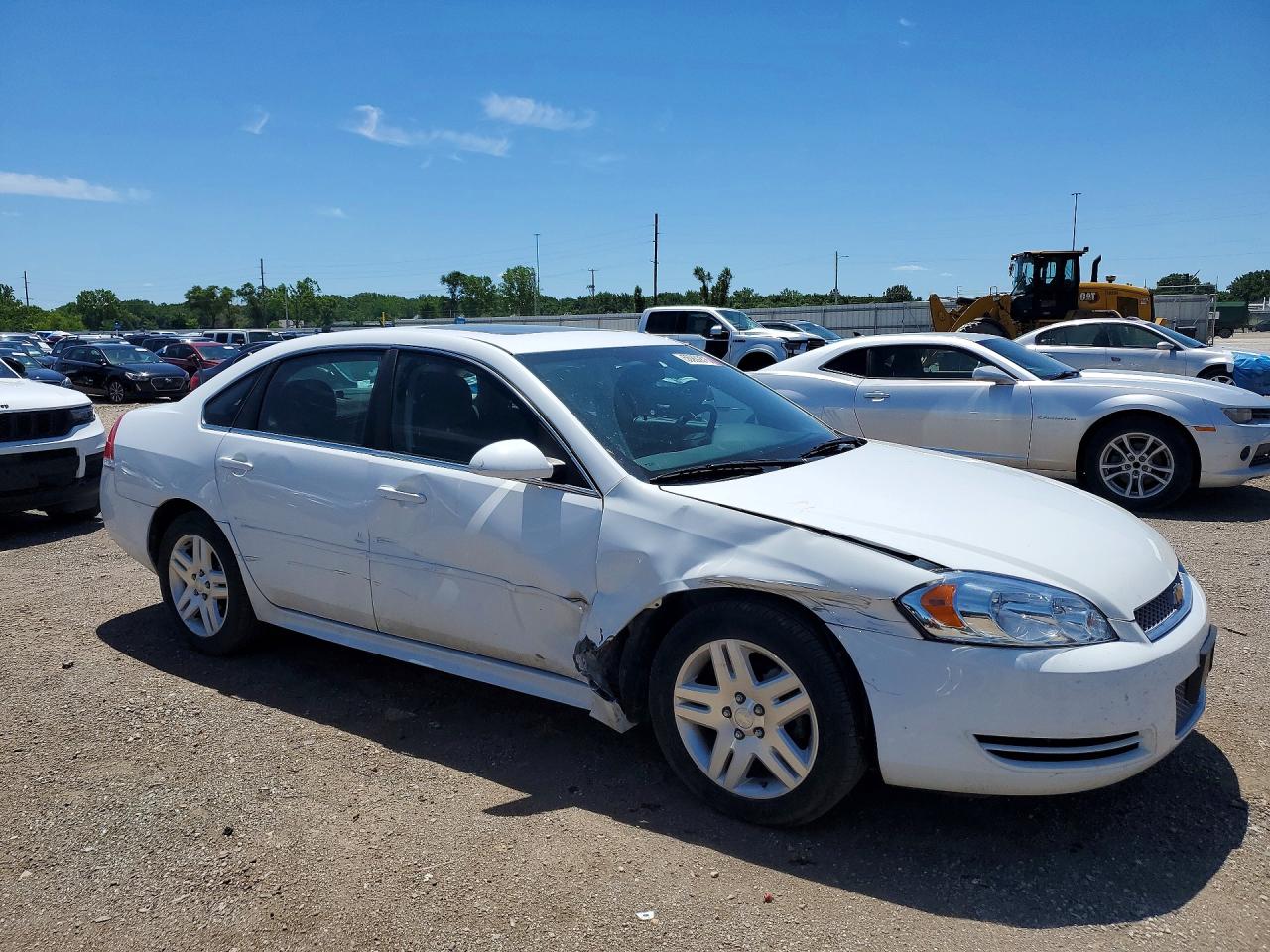 2015 Chevrolet Impala Limited Lt White vin: 2G1WB5E37F1151945