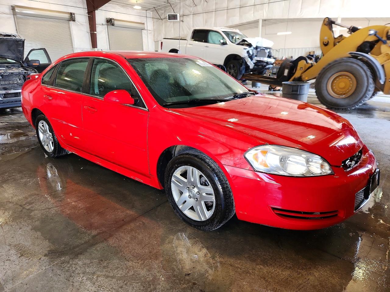 2012 Chevrolet Impala Lt Red vin: 2G1WB5E38C1236398