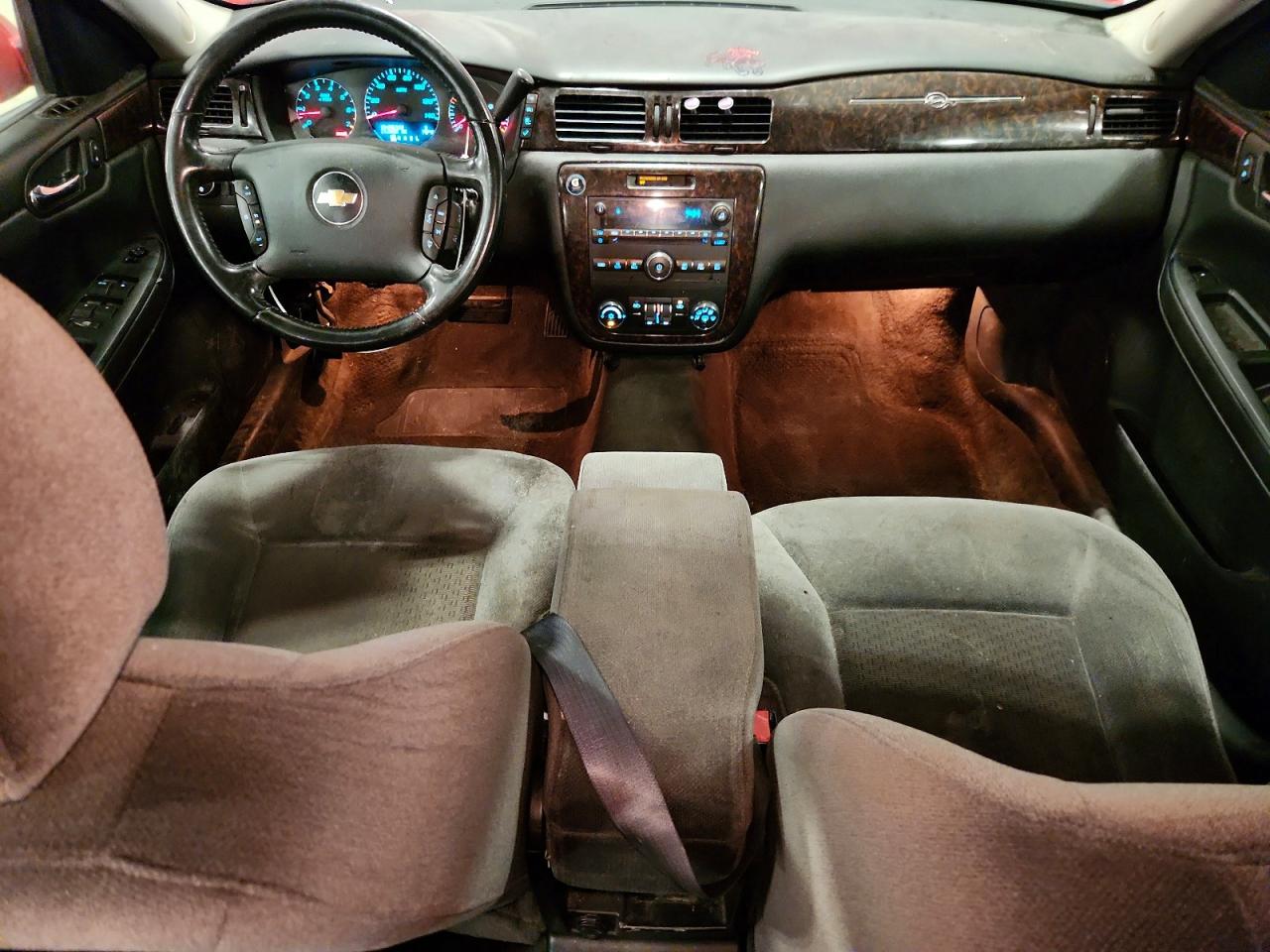 2012 Chevrolet Impala Lt Red vin: 2G1WB5E38C1236398