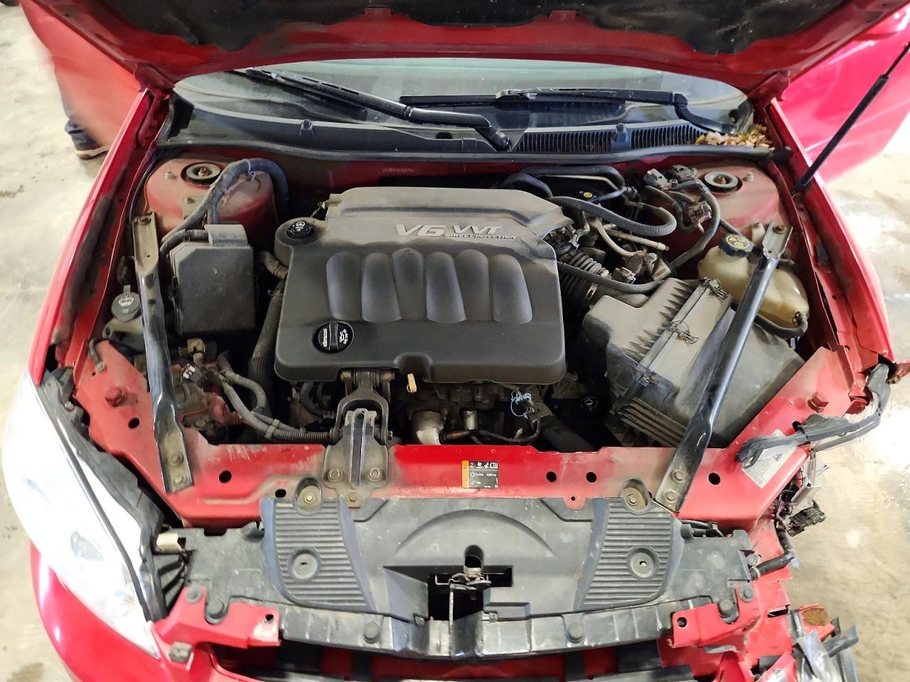 2012 Chevrolet Impala Lt Red vin: 2G1WB5E38C1236398