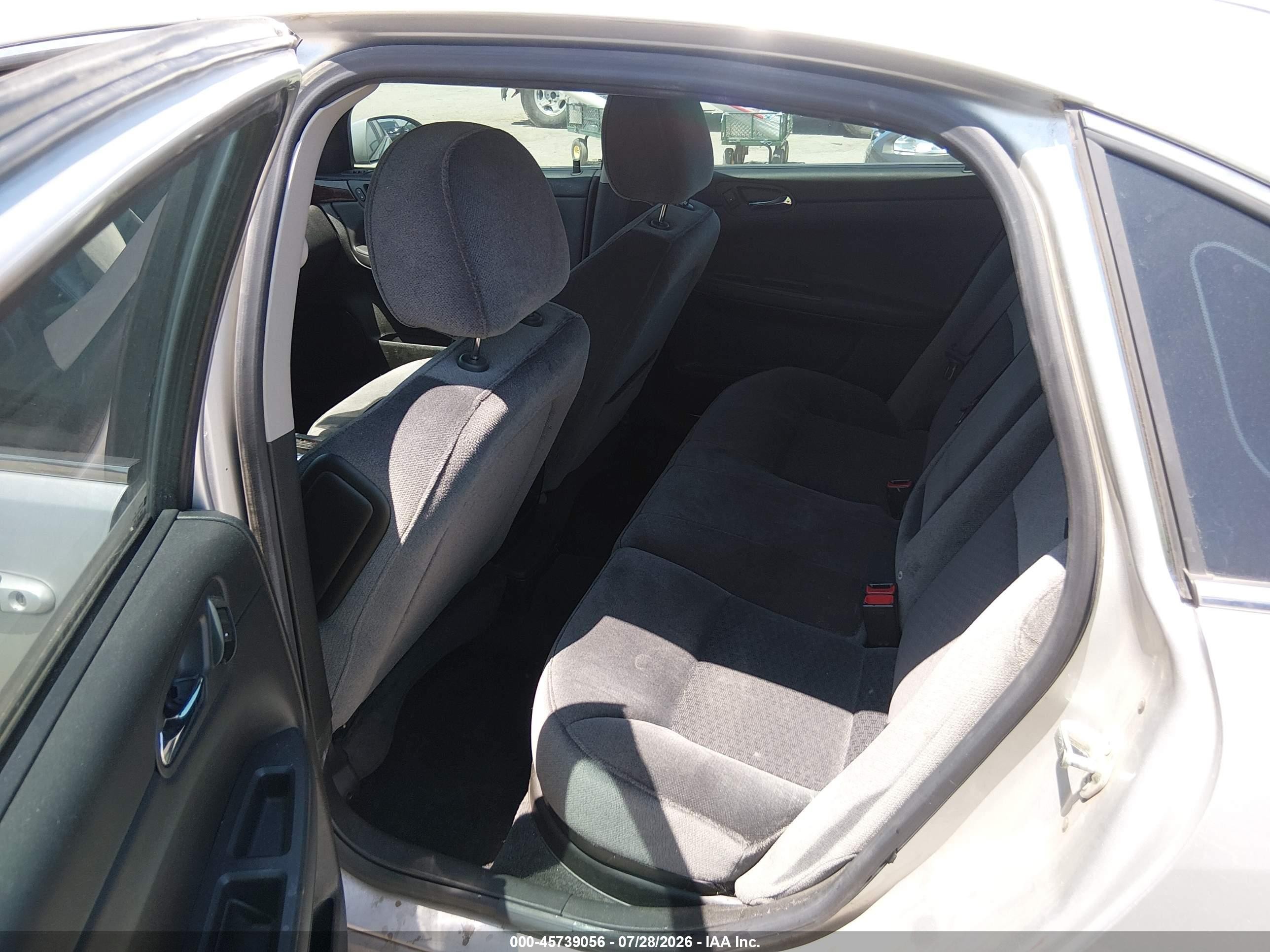 2013 Chevrolet Impala Lt Silver vin: 2G1WB5E38D1117591
