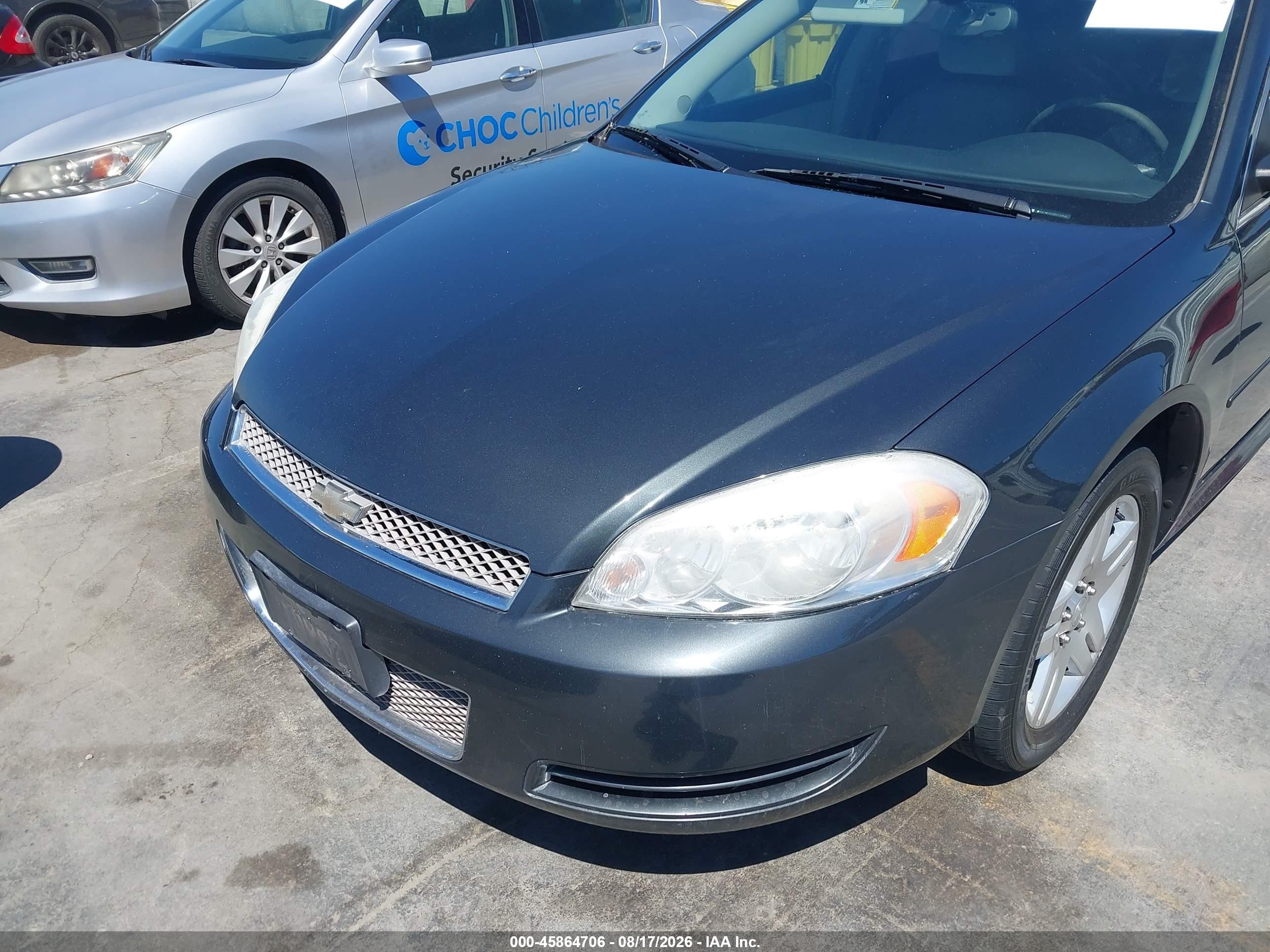 2013 Chevrolet Impala Lt Black vin: 2G1WB5E38D1120961