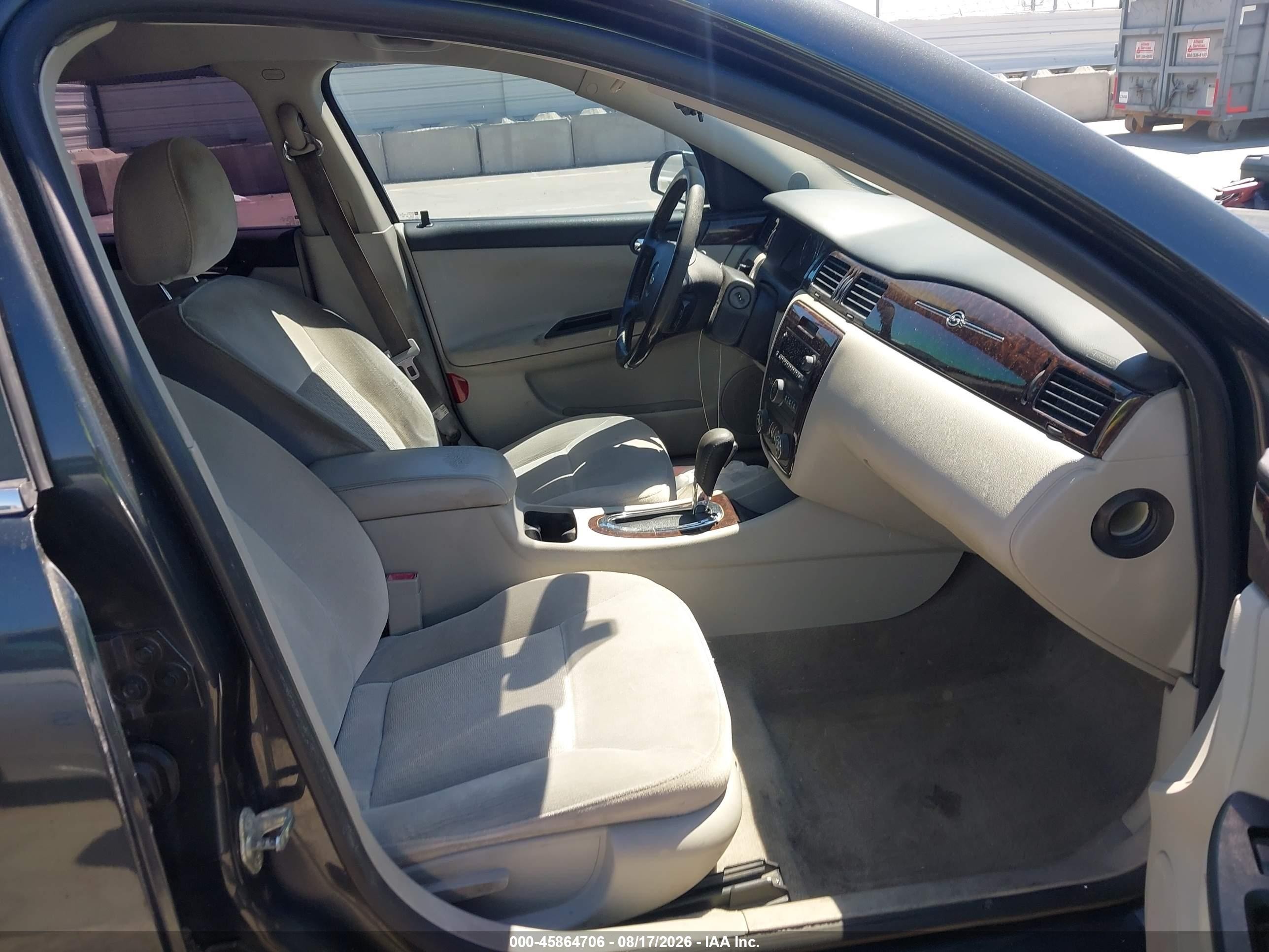 2013 Chevrolet Impala Lt Black vin: 2G1WB5E38D1120961