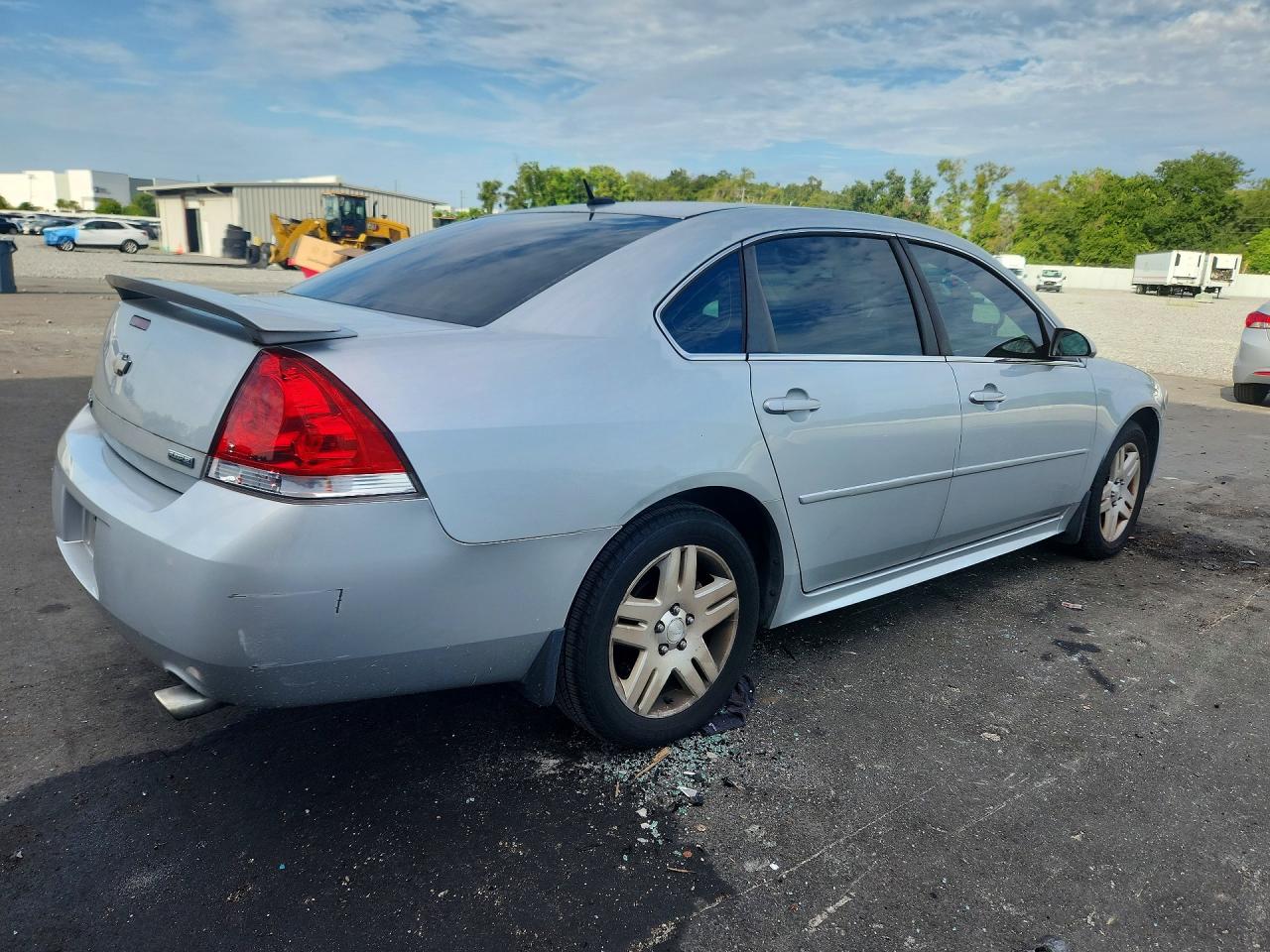 2013 Chevrolet Impala Lt Silver vin: 2G1WB5E38D1127537