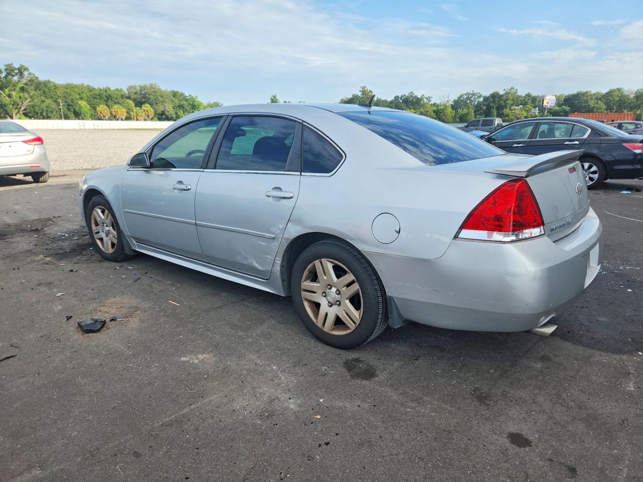 2013 Chevrolet Impala Lt Silver vin: 2G1WB5E38D1127537