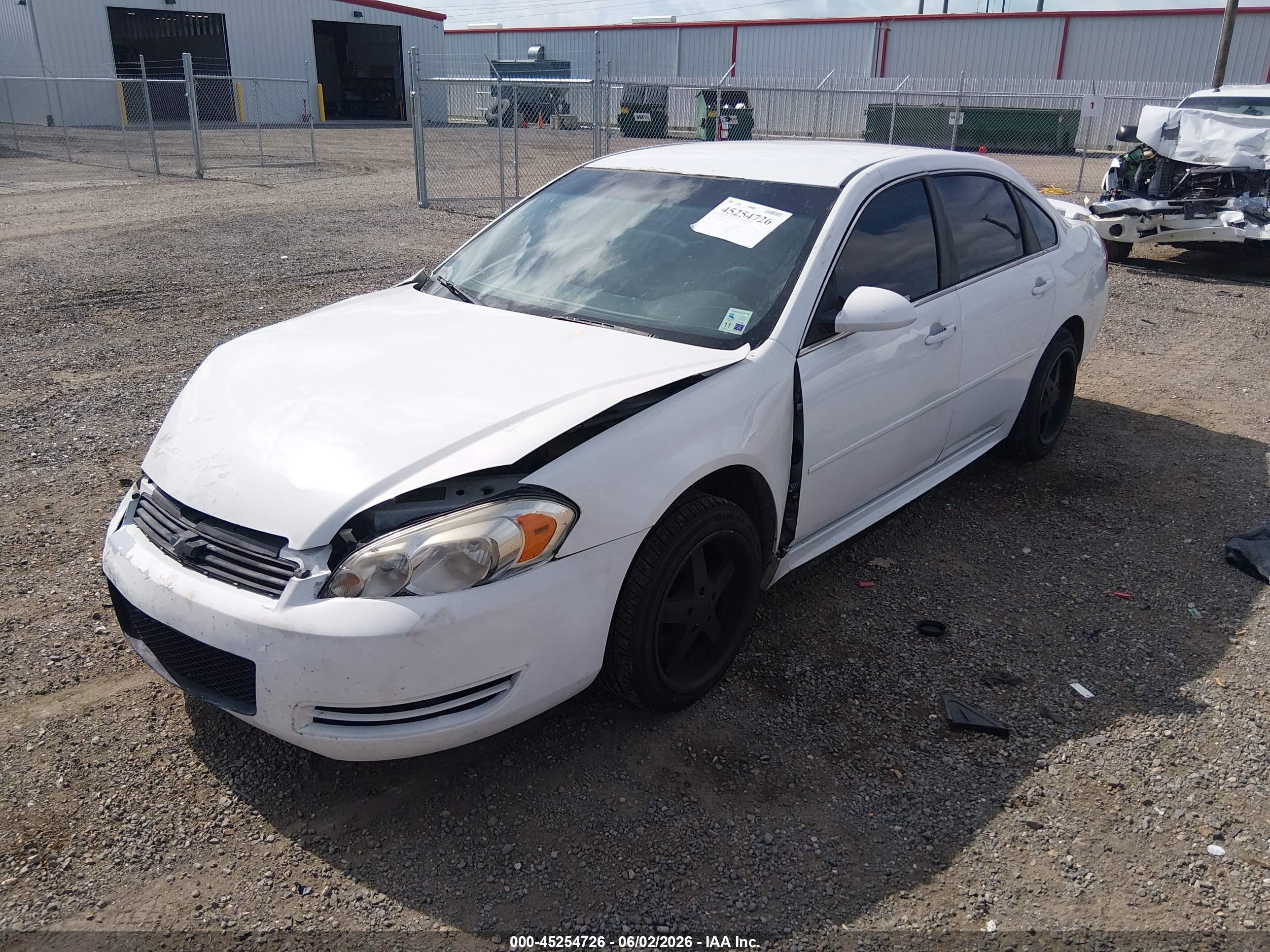 2013 Chevrolet Impala Lt White vin: 2G1WB5E38D1143818