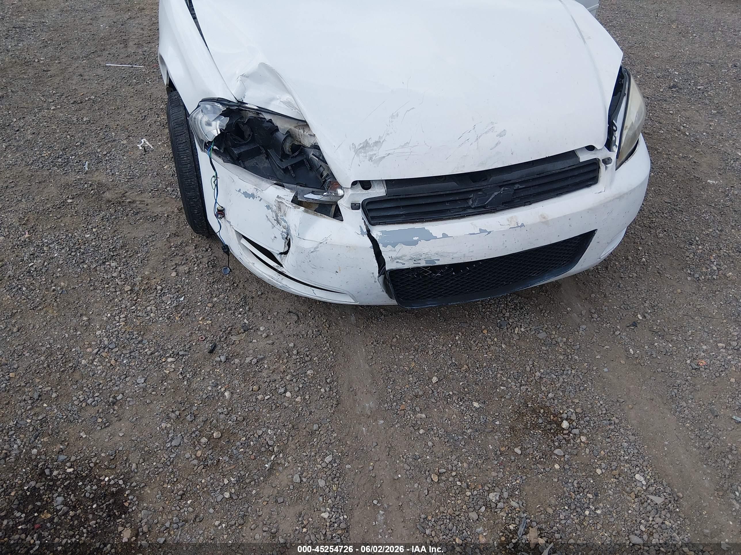 2013 Chevrolet Impala Lt White vin: 2G1WB5E38D1143818